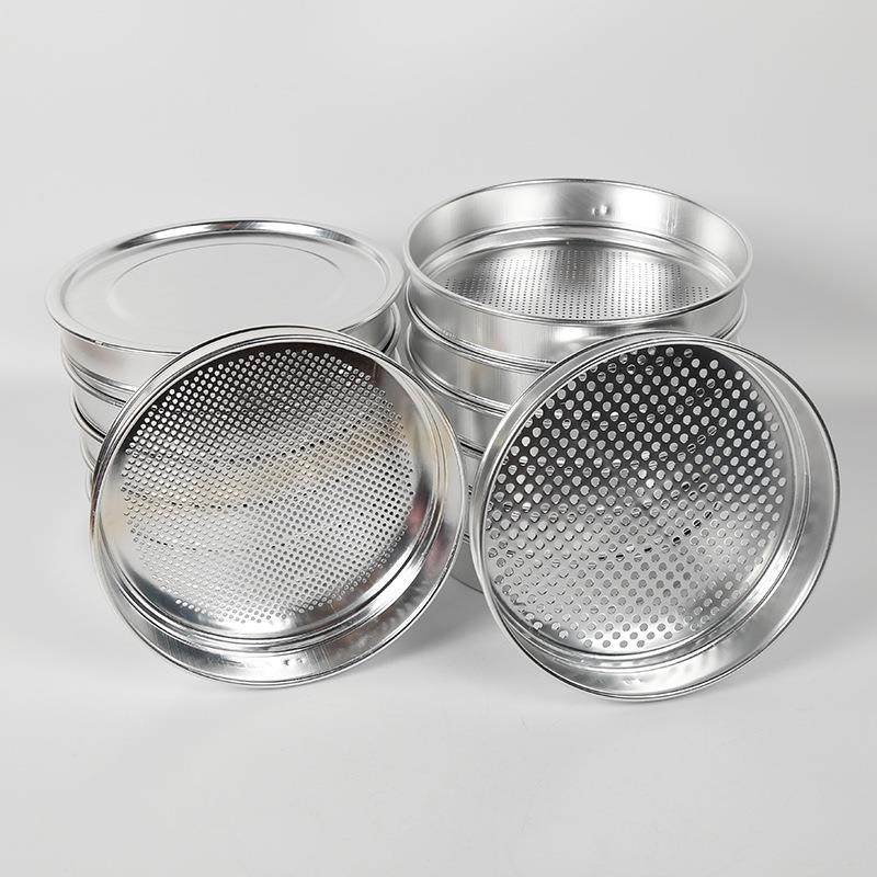 现货新款谷物选筛工具 大米检验标准圆振筛 粮食分样筛冲孔板筛网,淘宝优惠券,粉丝福利购,淘宝优惠卷