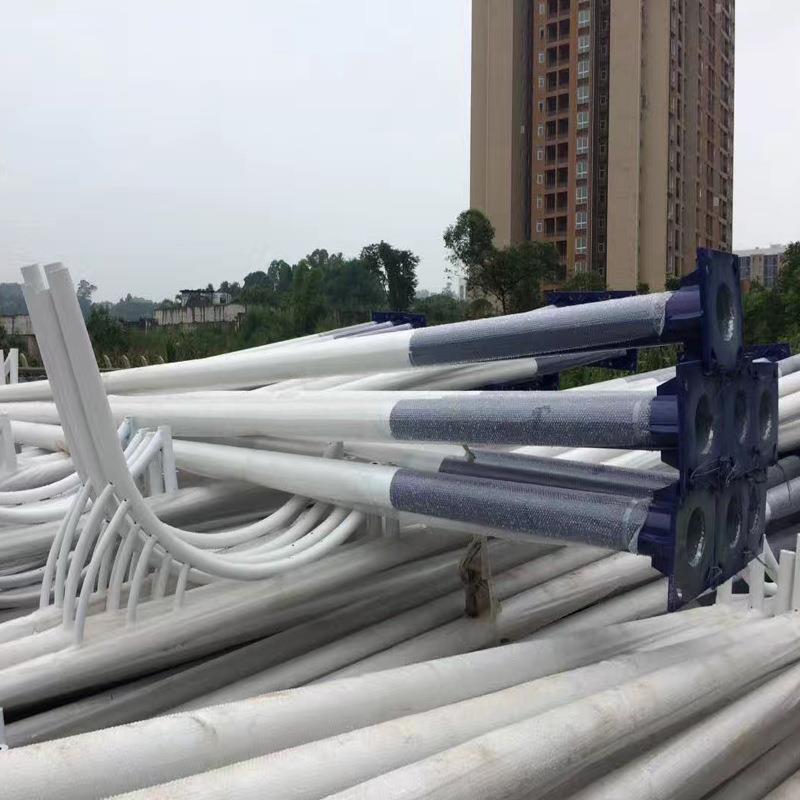 昊天4米5米6米7米8米9米A字臂l路灯杆灯杆高杆灯户外路灯道路灯 - 图0