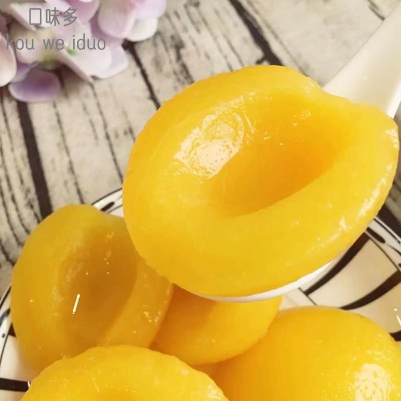 黄桃罐头水果罐头大瓶玻璃瓶什锦整箱即食休闲零食特产 - 图3