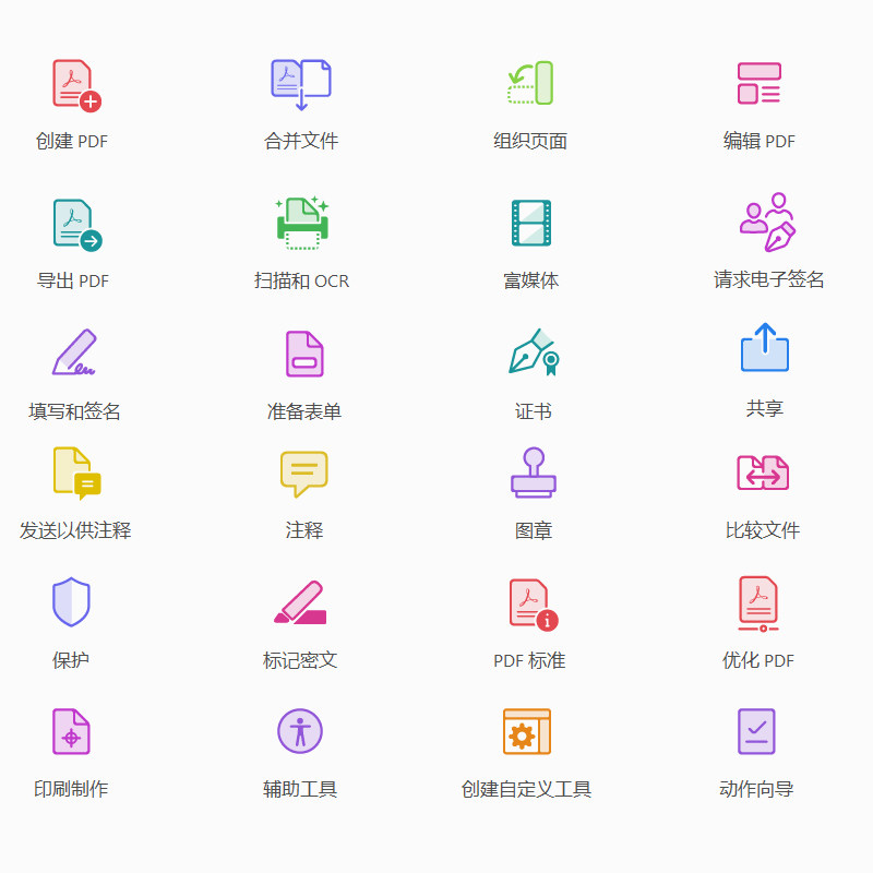 Acrobat Pro 2024pdf编辑器pdf转word文档拆分合并pdf转换软件