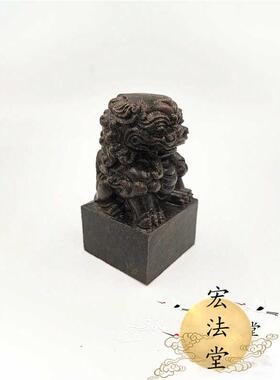 掌堂印章堂印掌印 o教主狮子 大 定制印教主道家 印章黑檀