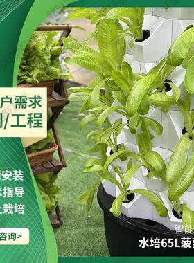 无土栽培菠萝水塔种植塔气雾大棚蔬菜种植设备垂直立体水培种植塔