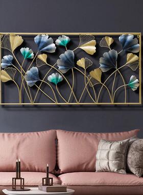 新中式挂件沙发背景墙装饰现代客厅墙面壁挂酒店挂墙创意铁艺挂饰