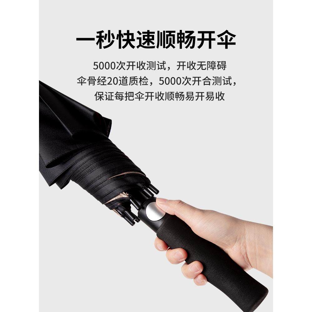 双层自动大雨伞长柄男大号加固加厚双人三人超大号暴雨专用伞定制,淘宝优惠券,粉丝福利购,淘宝优惠卷