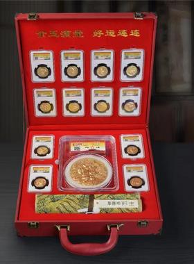 生肖瑰宝生肖礼盒装亿硬币会销礼品一亿十二生肖纪念章