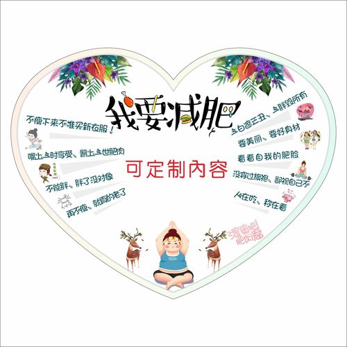 励志墙贴自律励志提醒小挂件家居墙面创意卧室房间门牌