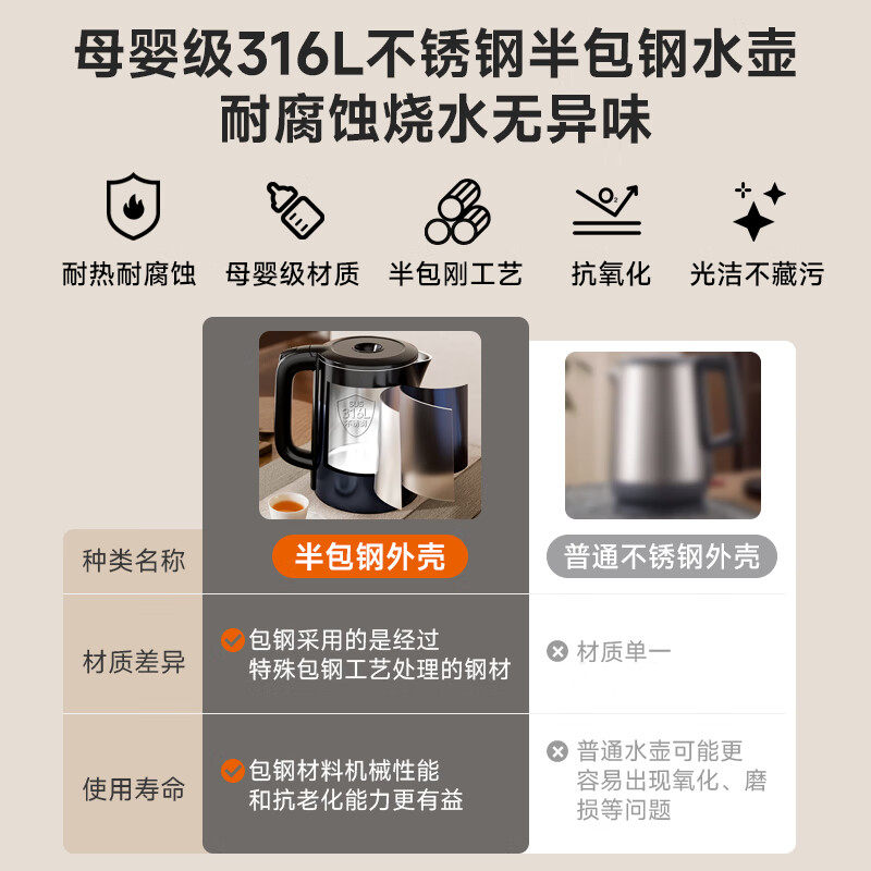 沁园茶吧机家用下置水桶全自动智能柜子一体饮水机烧水壶即热制冷,淘宝优惠券,粉丝福利购,淘宝优惠卷