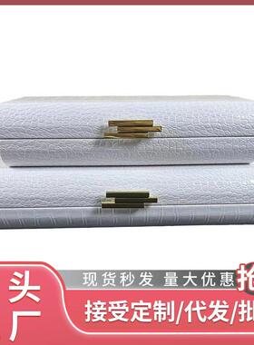 现简约木质首饰收纳盒摆件样板间玄关客厅卧室桌面软装饰品摆件