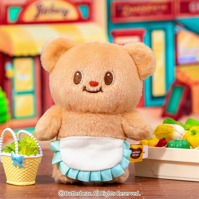黄油小熊围裙挂件Butterbear可爱卡通挂饰毛绒玩具朋友生日礼物,淘宝优惠券,粉丝福利购,淘宝优惠卷