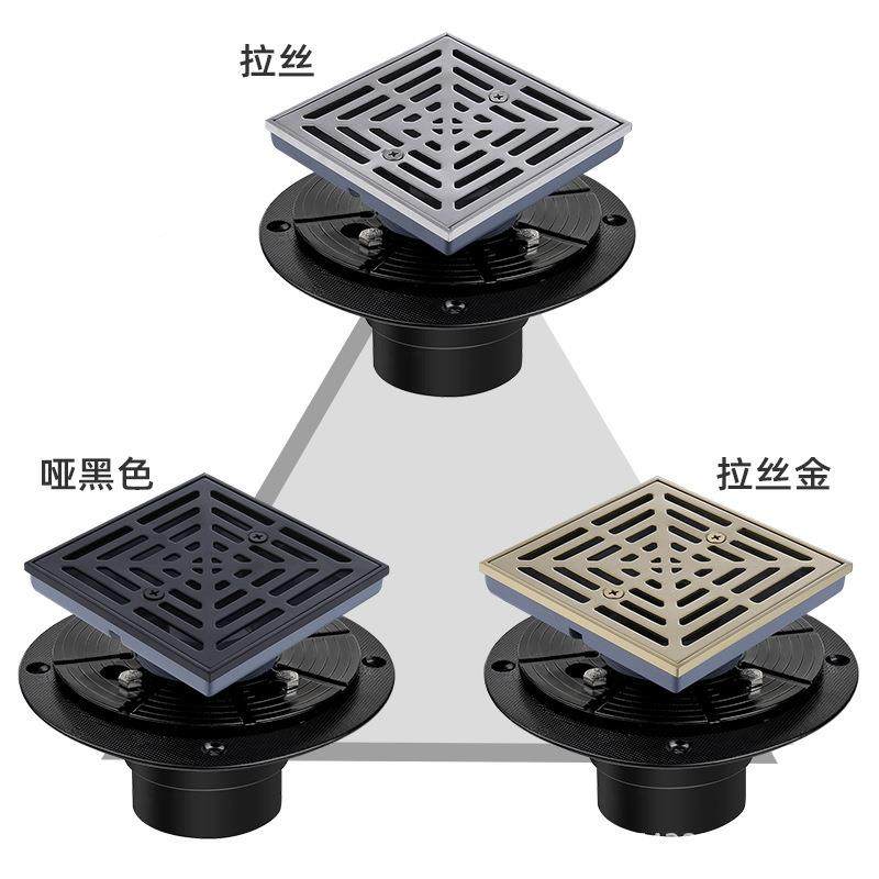 美304地不锈钢4in美式圆形ch式隐形地带法兰防漏臭地漏淋浴房大排,淘宝优惠券,粉丝福利购,淘宝优惠卷