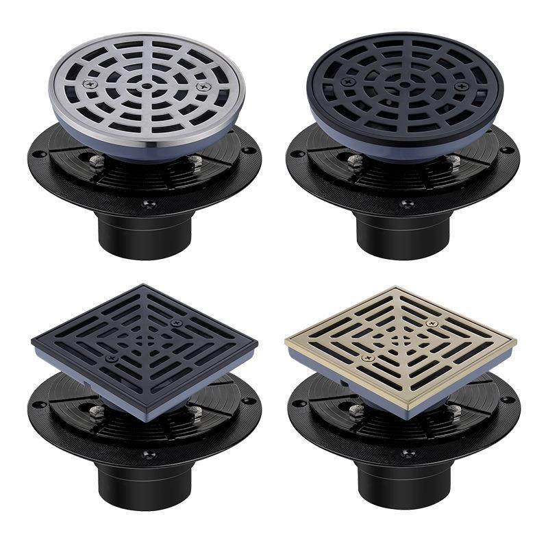 美304地不锈钢4in美式圆形ch式隐形地带法兰防漏臭地漏淋浴房大排,淘宝优惠券,粉丝福利购,淘宝优惠卷