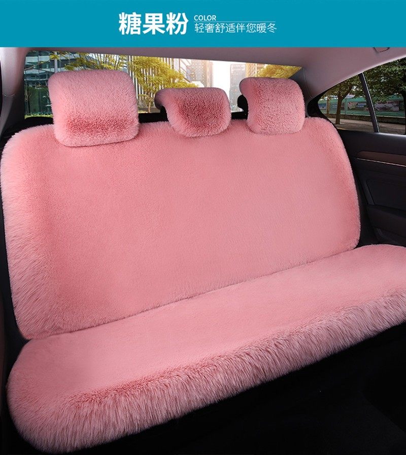 精选汽车坐垫冬季毛绒后排坐垫冬天单片长条三人座垫加厚保暖通用,淘宝优惠券,粉丝福利购,淘宝优惠卷