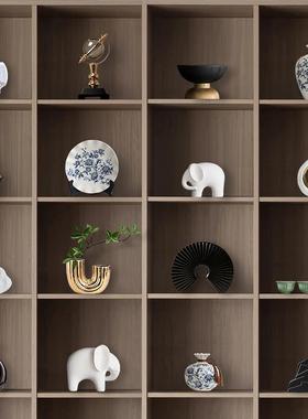 新中式高档客厅电视柜摆件简约现代轻奢酒柜办公室家居装饰品摆设