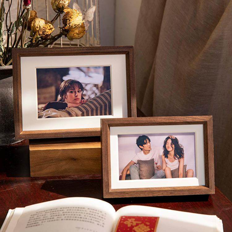 相框6寸78寸框架照片打印实木质相框挂墙艺术照装裱相框摆台,淘宝优惠券,粉丝福利购,淘宝优惠卷