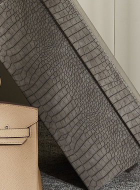 moon慕空间样板房衣柜收纳箱衣帽间收纳盒格纹整理箱道具软装摆件