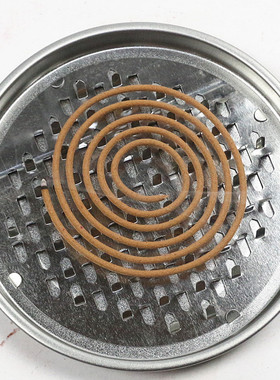 速发包邮不锈钢蚊香盘防火铁香接灰盘居家日用生艺用品盘香蚊活支