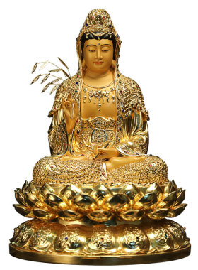速发纯铜观萨菩萨家用供奉观音佛像地藏尼菩音释迦牟王佛像