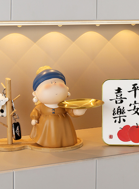 速发入户玄关收轻装饰品摆件纳奢高档家居电视柜摆设乔居新迁礼品