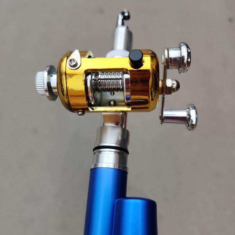 适配迷你钢笔鱼竿小海竿便携带轮冰钓杆儿童鱼竿钓鱼竿虾杆筏钓竿,淘宝优惠券,粉丝福利购,淘宝优惠卷