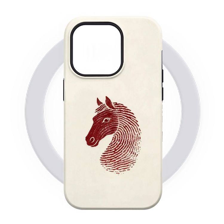 指纹马适用苹果17pro手机壳16promax15磁吸14硬壳13/12耐脏软壳11,淘宝优惠券,粉丝福利购,淘宝优惠卷