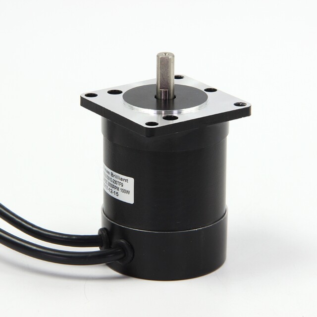 57 DC brush motor 24V 3000 rpm 100W DC motor package includes driver adjustable speed