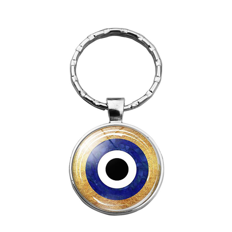Blue Turkish Evil Eye Keychain Accessories Turkey Evil Eyes - 图2
