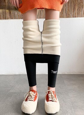 好货Winter Women Leggings High Waist Keep Warm Legging Femal