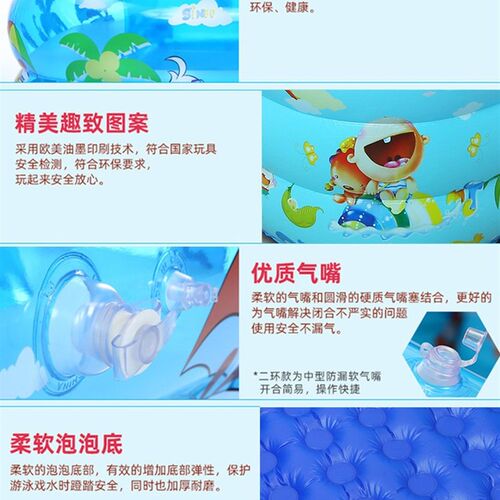 极速新疆包邮充气游泳池家庭泳池户外家用加厚小孩婴儿大型儿童水 - 图1