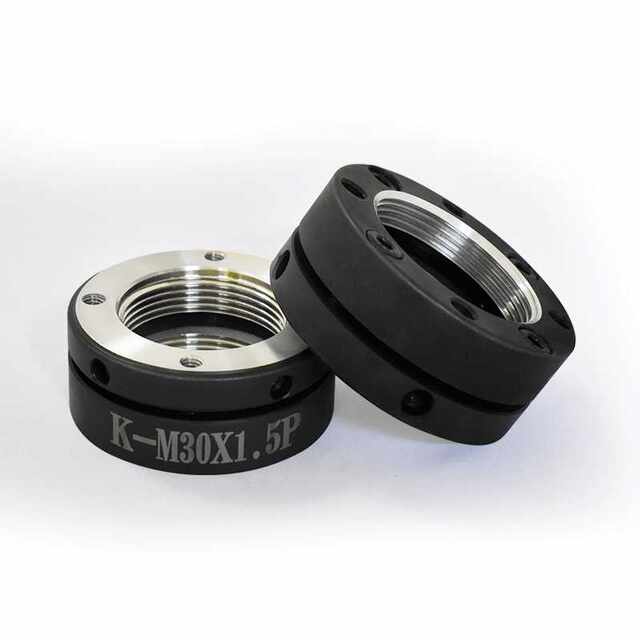 K-type axial precision lock nut, round anti-loosening and self-retardant locking nut machine tool ball screw bearing nut