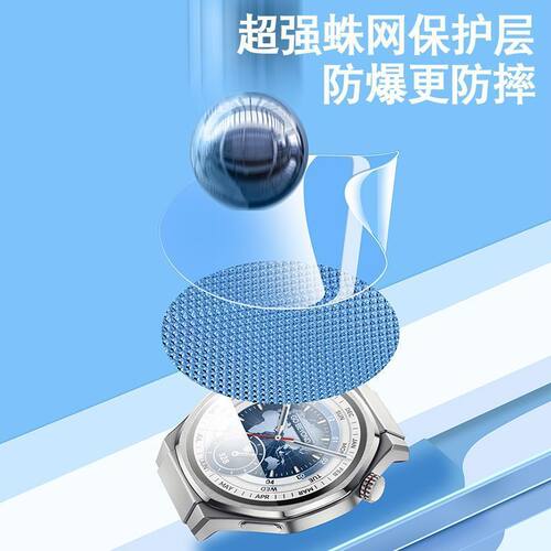 元燃适用荣耀手表5pro保护膜honor手表5水凝膜全屏覆盖高清防指纹新款watch5智能运动贴膜表盘全包软膜防刮花 - 图1