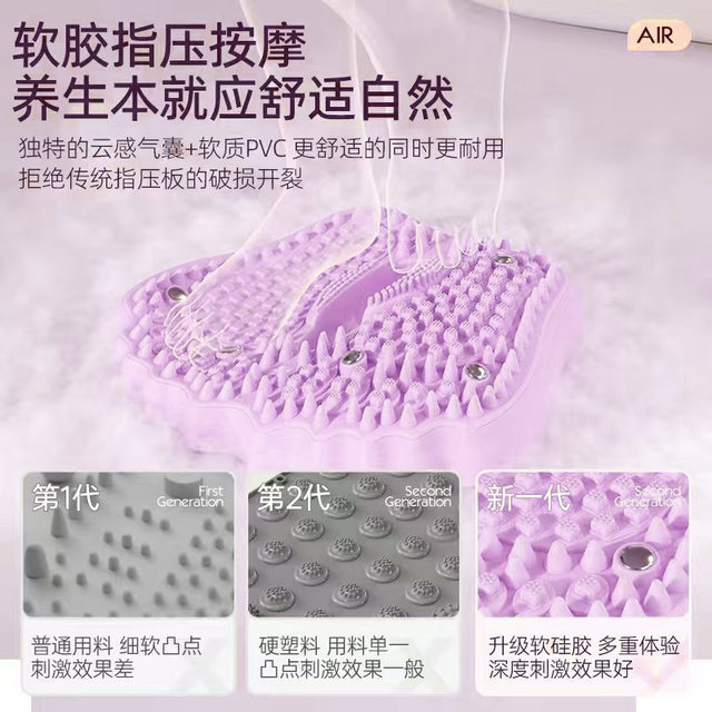 Mike Sheep's new non-slip inflatable acupressure stepper