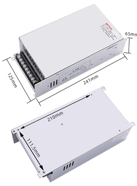 S-500w/600W/800w/1000W/1200w/1500w/2000W/220V转24v 开关电源