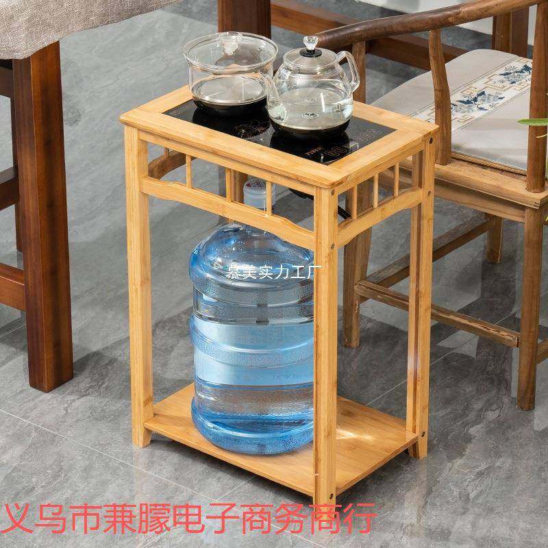 茶桌家水SXR用小茶台边柜侧柜茶实木泡水茶吧几烧壶一体水桶架茶,淘宝优惠券,粉丝福利购,淘宝优惠卷