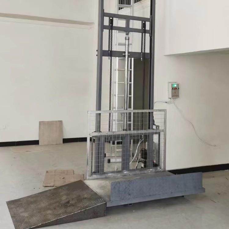 SJD单轨平台 电动液压小型升降平台 单轨货梯升降货梯货物传送,淘宝优惠券,粉丝福利购,淘宝优惠卷