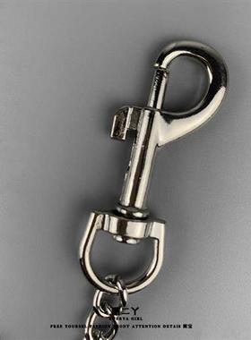 酷二丫金属链条暗黑绳子项链配饰牵引绳拍照道具母狗炼项圈脖颈炼