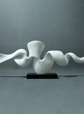 极速别墅家居饰品样板房间酒店摆设现代简约玻璃钢抽象艺术品雕塑