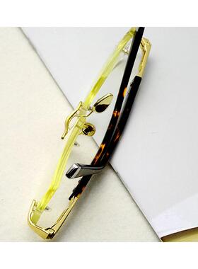 晶申养目方形男女水晶石竹叶青