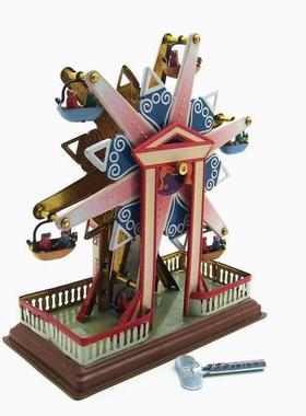 MS435摩天轮复古怀旧创意道具摆件个性礼品铁皮工艺品