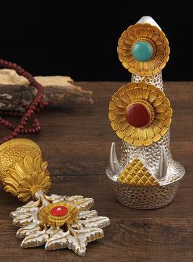 速发藏垛用法密宗品器八供朵玛食子酥油花食子尼泊尔树脂彩绘传玛