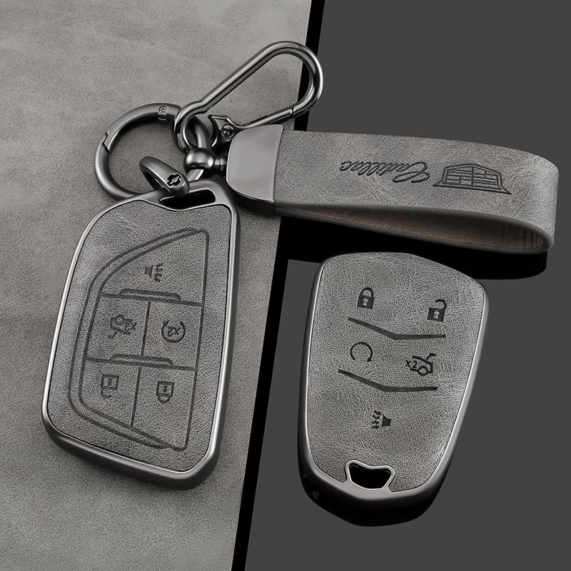 适用2025款凯迪拉克ct5钥匙套xt4男24款xt6高档女xt5车ct6壳ct4扣 - 图0