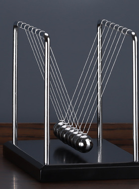 牛顿摆球不永动金属办公室减压创意简约现代家居桌面装饰品小摆件