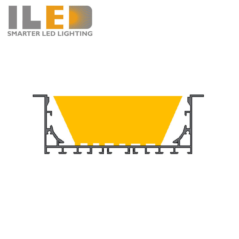 厂家直销LED铝材pc灯罩外壳套件悬挂式安装吊灯办公照明设备,淘宝优惠券,粉丝福利购,淘宝优惠卷