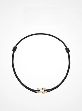 小红绳手链马蹄扣男女同款七夕礼物明星同款ins迷你霸气高品质