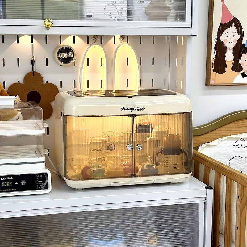 快速发货宝宝奶瓶收纳盒r婴儿用品餐具储存箱辅食工具收纳柜碗碟,淘宝优惠券,粉丝福利购,淘宝优惠卷