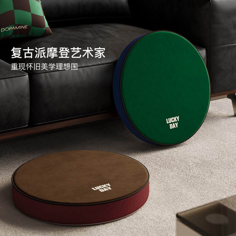 约林嘉波中古风客厅蒲团坐垫家用地上坐墩阳台飘窗榻榻米儿童垫子,淘宝优惠券,粉丝福利购,淘宝优惠卷