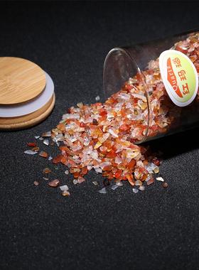 鼎风阁消磁水晶碎石黄水晶白紫水晶粉水晶石榴石黑曜石招财摆件