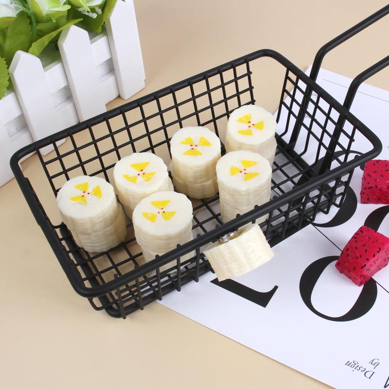 PVC仿真水果香蕉段d立体冰箱贴小饰品ins留言磁力贴吸铁石黑板贴 - 图2