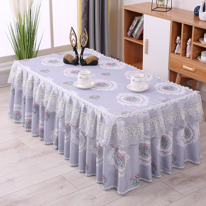 新款茶几罩套裙式烤火桌套全包长方E形电炉罩餐桌罩电视柜罩桌布,淘宝优惠券,粉丝福利购,淘宝优惠卷