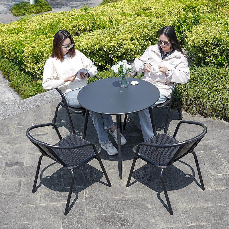 户外桌椅休闲露天室外藤椅组合庭院碳钢桌椅防水防晒阳台茶几套装,淘宝优惠券,粉丝福利购,淘宝优惠卷