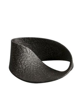 现代意式极简几何黑银环金属摆件茶室书房桌面家居装饰品镇纸摆件